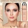 AIUEO Magic Minerals Airbrush Foundation Silk Smooth Airbrush Spray Foundation Full Coverage Airbrush Flawless Setting Spray Foundation Makeup-Nude