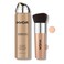 KYDA AirBrush Foundation Spray, Silky Foundation Mist Makeup, Flawless Coverage for Smooth Creamy Nude Finish, Breathable Blendable Lasting Formula-#125 Nude Beige
