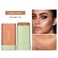Multi-Use Makeup Blush Stick, Beauty Tinted Solid Blush Stick,Facial Contouring Highlight &amp; Brighten Face Stick, Waterproof Moisturizer Stick, Suitable for All Skin (3#Rich Glow)