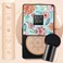 Mushroom Head Air Cushion BB Cream Even Skin Tone Makeup Base PrimerConcealer Lasting Nude Makeup Moisturizing Brightening Pigment CC Liquid Foundation (A-natural)