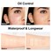 FV Waterproof Liquid Foundation with Matte Finish, Lightweight, Oil-Free, Natural Look Makeup for Combination &amp; Oily Skin, Light to Medium Coverage, Ivory, 1 fl. oz.