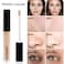 PHOERA Foundation Full Coverage,PHOERA Concealer Lightweight Full Coverage,PHOERA Makeup Long Lasting Wrinkles Matte Natural Finish for a Flawless Complexion(101 Porcelain+101#LIGHT)
