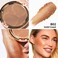 Oulac Shimmer Bronzer Powder Face Makeup with Mirror - Natural SunKissed Bronzer Look,Highly Pigmented Cream Bronzer, Long Lasting Glow, Easy to Blend, Vegan &amp; Cruelty-Free B02