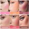 KYDA Pink Blush Powder, Make Up Pink Face Powder Face Blusher, Blendable Formula, Lasting Moisturizing, Ultra Fine Lightweight Texture
