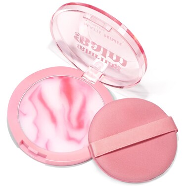 Oil Control Primer Balm, Jelly Face Pressed Powder 3D Blurring Balm Matte Concealer Cream Setting Powder, 12H Waterproof Lightweight Long Lasting Flawless Skin Matte Primer for All Skin Types