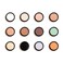 Mallofusa Single Color Face Makeup Concealer Foundation Palette Creamy Moisturizing 0.49oz (Green)