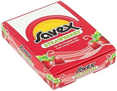 CHERRY Lip Balm .25oz 12pack by Savex