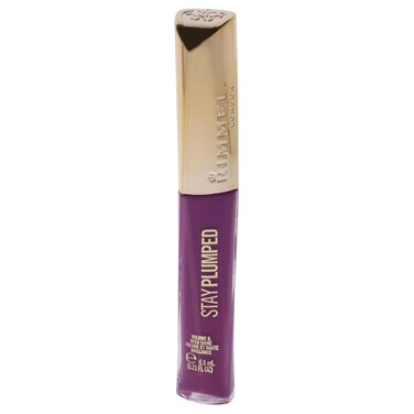 Rimmel Stay Plumped Lip Gloss, 820 Juicy Lucy, Pack of 1