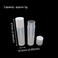Honbay 30PCS 5g Clear Empty Lip Balm Containers Empty Tubes