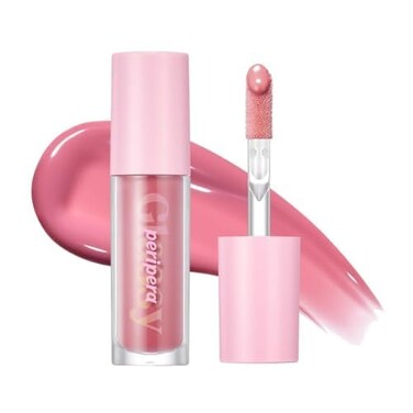 Peripera Ink Glasting Lip Gloss   Non-Sticky, High-Shine, 4XL Wand For Easy Application, Comfortable, Plumping, Fuller-Looking Lips, Moisturizing, Long-Lasting, Vegan (008 LOVE OF FATE (NEW))