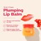 FRUDIA Pomegranate Honey Lip Balm, Lip Plumping, Hydrating, &amp; Translucent Red Tinted 3-in-1 Korean Lip Balm made with Pomegranate Extracts for Dry &amp; Pale Lips