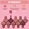 Kaja Lip Mousse - Love Swipe 05 I'm Melting   with Raspberry Seed Oil and Vitamin E, Buildable, Blendable, Moisturizing, Velvet Finish, Weightless Texture, Deep Shades, 0.22 Oz