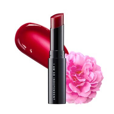 ISOI Bulgarian Rose Lip Treatment Balm Pure Red 5g (0.18oz)   Dewy Gloss Finish Lip Tinted Balm   Korean Lip Moisturizer with Bulgarian Rose Oil for Dry Lips   Non-Sticky Lip Care