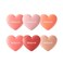 Lilybyred LUV BEAM CHEEK(AD) (02_Dollish Rose) - Heart Shaped Powder Blush with Shimmer, Natural-Looking Flush, Long-Lasting Radiance, Korean Beauty