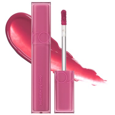 rom&amp;nd DEWY&middot;FUL WATER TINT 06 THULIAN Glossy high pigment moisturizing non-sticky Hydrated lips colorful shades High Shine 0.18oz