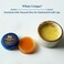 Blue Nectar Ayurvedic Orange Lip Balm with Organic Ghee &amp; Natural Vitamin C for Dry Lips   Moisturizing Lip Gloss with Clean Ingredients (0.35 oz, 10 Herbs)