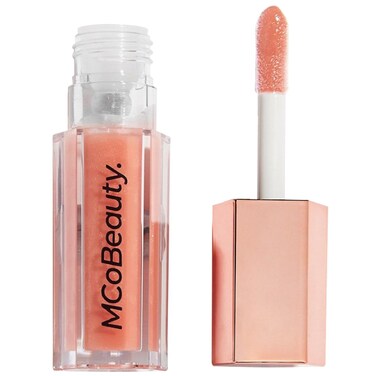 MCoBeauty Pout Gloss Ultra Shine, Tickle, Non-Drying Lip Plumping Lip Gloss, Long-Wearing Finish, Vegan, Cruelty Free Cosmetics