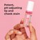 MCoBeauty Glow Up pH Cheek &amp; Lip Oil - Rosy Pink, Color-Changing, Vegan, Cruelty Free Cosmetics
