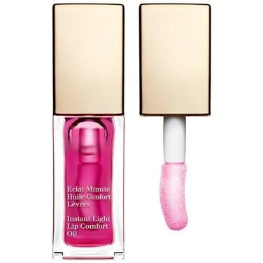 Lip Comfort Oil Enhances &amp; Nourishes #02 Raspberry, 0.1 Ounce (Pack of 1), Transparent