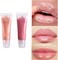 BlingKingdom 6pcs Lip Gloss Tubes 8ml Clear Soft Empty Lip Balm Containers Refillable Mini Cosmetic Tubes for Comestic Makeup and Travel Toiletries