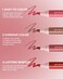 Lip Stain Liner Pen Set-4 Pcs Hydrating Lip Stain Lip Liner Pencil Kit,Longlasting Waterproof Smudgeproof Matte Color Look,Precise Chisel Tip Smooth,Women's Day Makeup Gift Kit for Women Girl