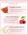 Glow Reviver Lip Oil Moisturizing Lip Gloss for Dry Lips, Clear Lip Oil with Plumping, Hydrating Effects, Women's Makeup Gift (#006 Berry)