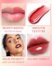 Tinted Lip Butter Balm-3 Colors Vanilla Beige Brown Poppy Pink Sugar Lip Gloss,Yummy Lip Stain Long Lasting, Hydrating Non-Stick Glow Reviver Lip Care Oil,Women's Day Makeup Gift for Women-Set B