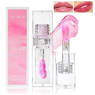 Magic Color Changing Lip Oil,Moisturizing Lip CareNon-Sticky Fresh Texture Lip Glow Oil. (Color Changing Lip Oil)
