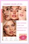 2 Pcs Magic Color Changing Lip Oil,Moisturizing Lip CareNon-Sticky Tinted Lip Oil, Fresh Texture Lip Glow Oil. (Color Changing Lip Oil &amp; Pearlescent Color Changing)