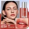 Korean Big Brush Head Tinted Lip Oil Plumping Lip Gloss for Women, Non-Sticky Nourishing Lip Plumper for Lip Care and Dry Lips - 03 Cinnamon Red