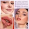Korean Big Brush Head Tinted Lip Oil Plumping Lip Gloss for Women, Non-Sticky Nourishing Lip Plumper for Lip Care and Dry Lips - 03 Cinnamon Red