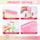 Multi-Use Cream Blush Stick,2-in-1 On-the-Go Blush for Cheek and Lip Tint,Waterproof Hydrating Tinted Solid Moisturizer Blendable Natural Grow Nude Face Blush Makeup,01 shy pink