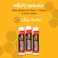 Nature's Bees Cocoa Butter Lip Balm Moisturizer, Shea Butter Flavor, Hydrating Lip Care for Dry Lips, Made in the USA with Coconut Oil, Beeswax, Vitamin E, and Aloe, 0.15 oz Each, 24 Pack