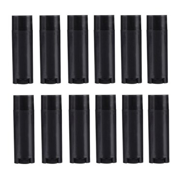 4.5g 0.15oz Refillable Oval Lip Balm Tubes DIY Lipstick Lip Balm Lip Gloss Tubes Holder Containers for Lip Samples Travel Split Charging(50PCS)