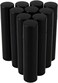 25Pcs 5G 5ML Empty Plastic Lip Balm Tubes Containers Lip Gloss Storage Container (Black)