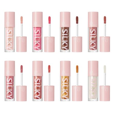 ZUK Pudaier 8Pcs Glitter Lip Gloss Set, Moisturizing Liquid Lipstick Kit Lip Plumper Gloss High Shine Lip Gloss for Women Girl