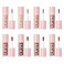 ZUK Pudaier 8Pcs Glitter Lip Gloss Set, Moisturizing Liquid Lipstick Kit Lip Plumper Gloss High Shine Lip Gloss for Women Girl