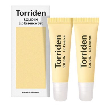 Torriden SOLID In Ceramide Lip Essence 0.37 fl.oz * 2 (Pack of 2)   Moisturizing Lip Essence for Glowy, Plumped, and Radiant Lip   Korean Lip Balm