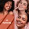Multi-Use Makeup Cream Blush Stick, Unidollss 3-in-1 Buildable Blush Stick for Cheeks, Eyes, and Lips, Hydrating formula, All day wear, Easy Application with Thumb Puff Included (03 PALPITATING)