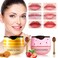 2 PCS Honey Lip Balm Honey Pot, Strawberry &amp; Honey Lip Mask, Reduces Lip Lines, Hydrate &amp; Moisturizing Lip Skin Care, Prevention Dry Cracked Lips, Honey Lip Balm for Lip Repair Treatment