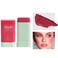 LAMUSELAND Cream Blush Stick, Multi Use Waterproof Natural Face Blush, Moisturize, Long-lasting, Pigmented &amp; Blendable, Matte Makeup Blush Stick for Cheeks Eyes Lips (peach pink)