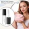 100Pcs 1.2 ml Empty Lip Gloss Tubes with Wand Clear Mini Lip Gloss Tubes Refillable Lip Balm Gloss Containers Lip Gloss Bottles Lipgloss Tubes for DIY Lipstick Samples Lip Balms Lipgloss Making(Black)