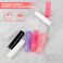 12 PCS Empty Lip Balm Tubes Lip Balm Containers, 5.5ml (3/16 Oz) PP Lip Gloss Tubes Reusable Lip Gloss Containers with Caps Lipstick Tubes Containers for DIY, Classic Black &amp; White &amp; Girly Pink