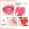 GL-Turelifes Plumping Lip Gloss Oil, Hydrating Lip Gloss Tinted Lip Balm Lip Care Transparent Lip Oil, Lip Glow Oil Non-sticky Glitter Shine Primer Lip Tint Long Lasting Nourishing (#015Cherry)