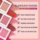 Purple Blush for Cheeks, Highly Pigmented Cream Blush for Mature Skin, Long Lasting Lavender Blush for Dark Skin, Soft Blush Duo Mineral Matte Blusher Dewy Finish Creme Palette Natural Look Vegan(04#)