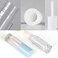 Qeuly 4 Piece Lip Gloss Tubes, 6ml Empty Lip Gloss Tubes with Wand, Clear Plastic Lip Gloss Containers for Skin Care Oil DIY Makeup Lipgloss Making Kit (D25xH86mm)