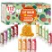 112 Pack Natural Lip Balm Bulk Lip Moisturizer with Vitamin E and Coconut Oil - Hydrating, Moisturizing, Soothing, and Repairing Dry and Chapped Lips Valentine's Gift - 14 Flavors - Non-GMO