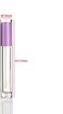 COSIDEA 22 pack empty round 5ml Purple lip gloss tubes cute lipgloss tube containers with wand wholesale in bulk lip balm container packing