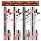 DAGEDA 4 Colors Peel Off Lip Liner, Peel Off Lip Stain Set Tattoo Lip Liner with Tweezer,Waterproof, Long Lasting Lip Stain, Highly Pigmented Matte Finish Lip Tint Stain