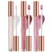 LANGMANNI Hyaluronic Acid Lip Gloss Set(3Pcs),Shimmer &amp; Long Lasting Smooth Texture Gloss For Lips Plumping,Moisturizing And Brightening. 0.1oz/pc (#1+#2+#3)